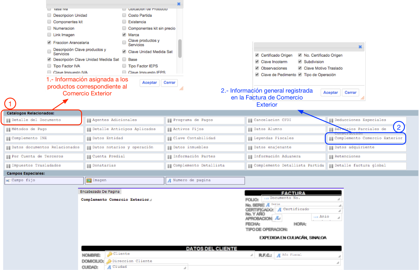 Configurar formato CCE11