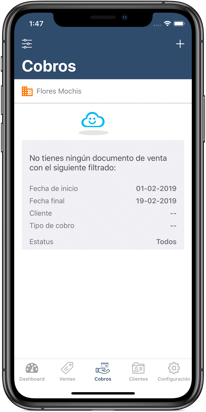 documentos cobro empty