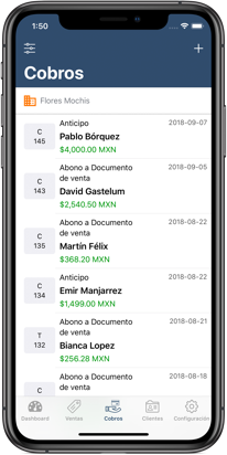 documentos cobros